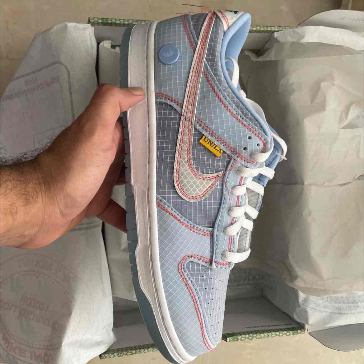 Nike Dunk Low Union Blue/White Size 10 — 2