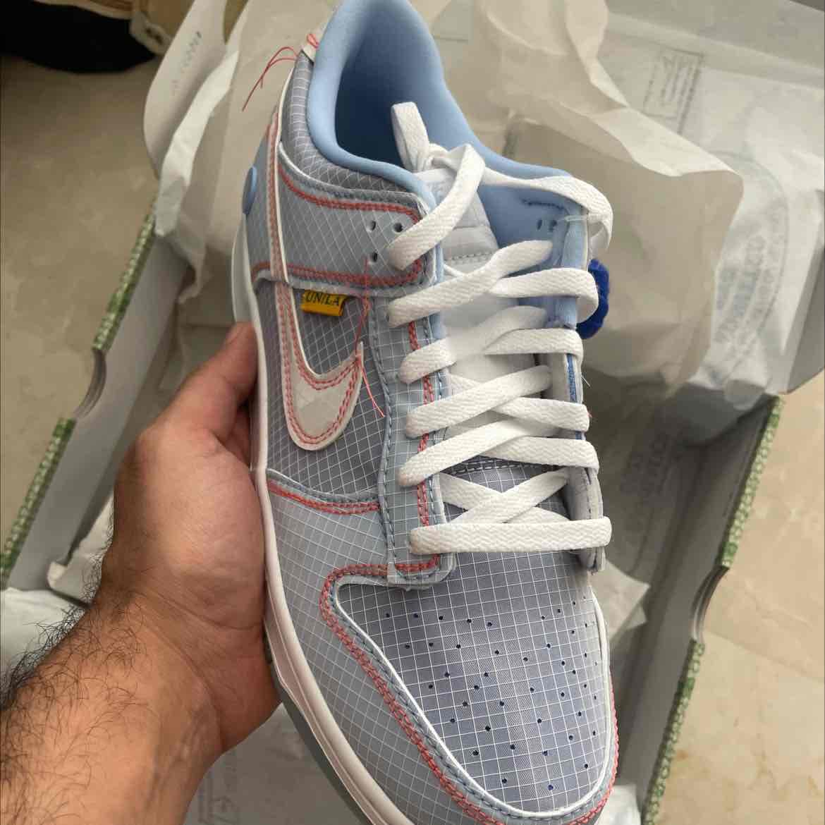 Nike Dunk Low Union Blue/White Size 10 — 3