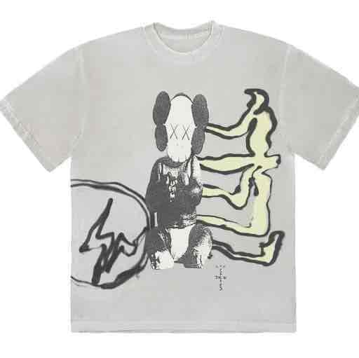 Cactus Jack + Kaws + Fragment Tee Shirt Size S