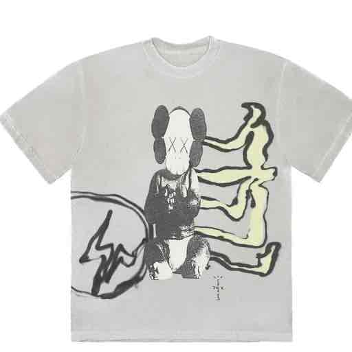 Cactus Jack + Kaws + Fragment Tee Shirt Size L — 2