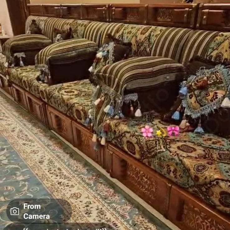 ✨️كنب زائد طاولات ستايل مغربي فخم جدا وبسعر مغري جدا للبيع✨️