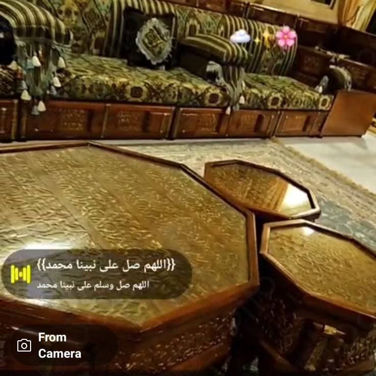 ✨️كنب زائد طاولات ستايل مغربي فخم جدا وبسعر مغري جدا للبيع✨️ — 2
